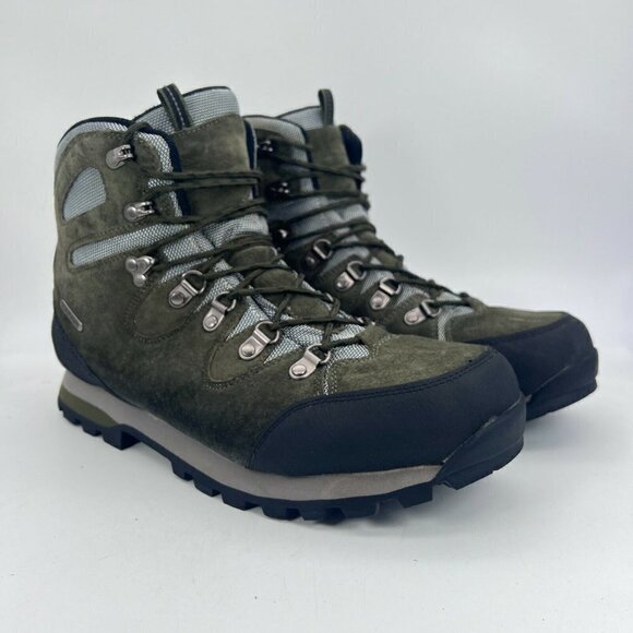 Mountain Warehouse Excursion Men Size 13 Waterproof Boots Vibram Gray 034428 - Picture 2 of 12